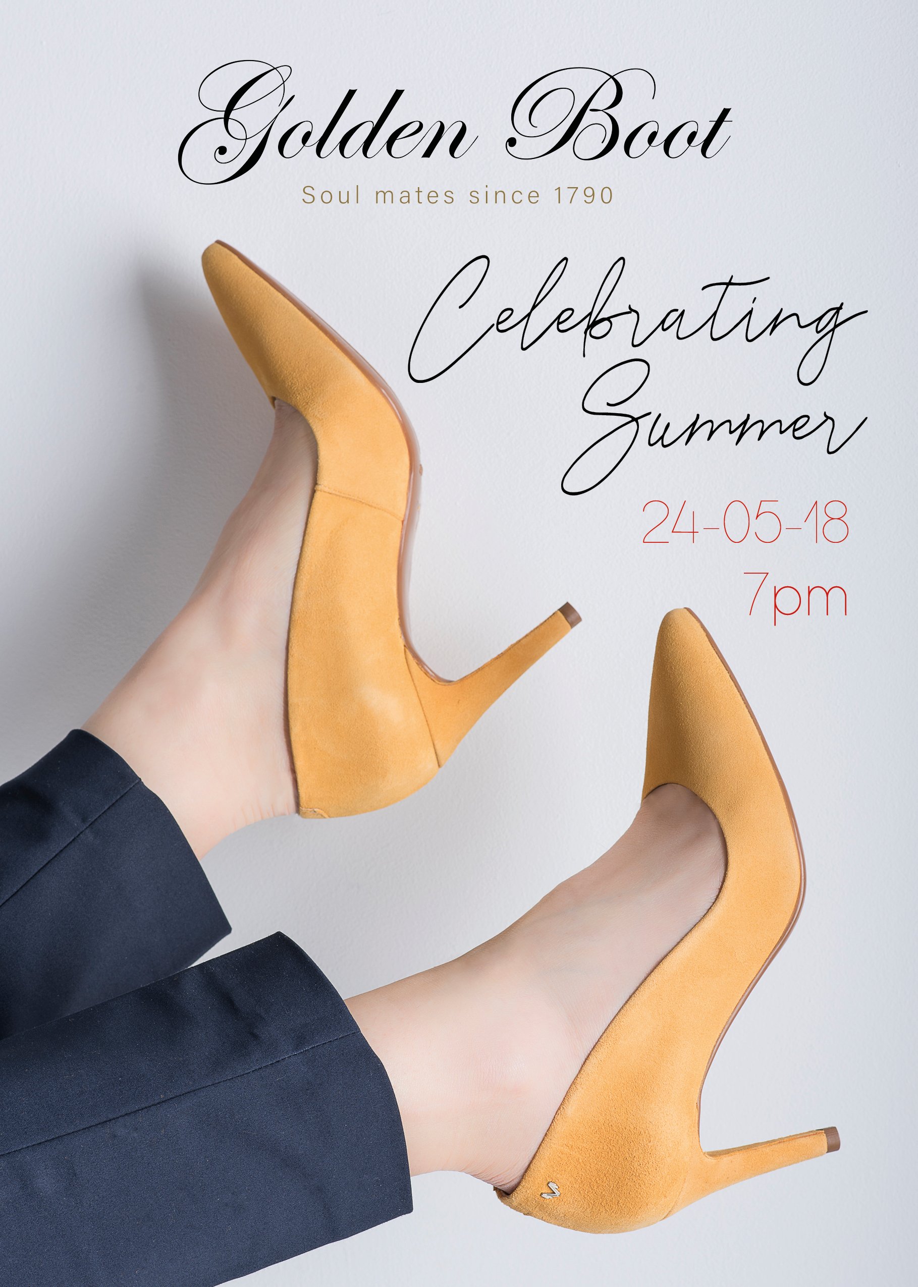 Celebrating Summer – Golden Boot Ladies’ evening 2018