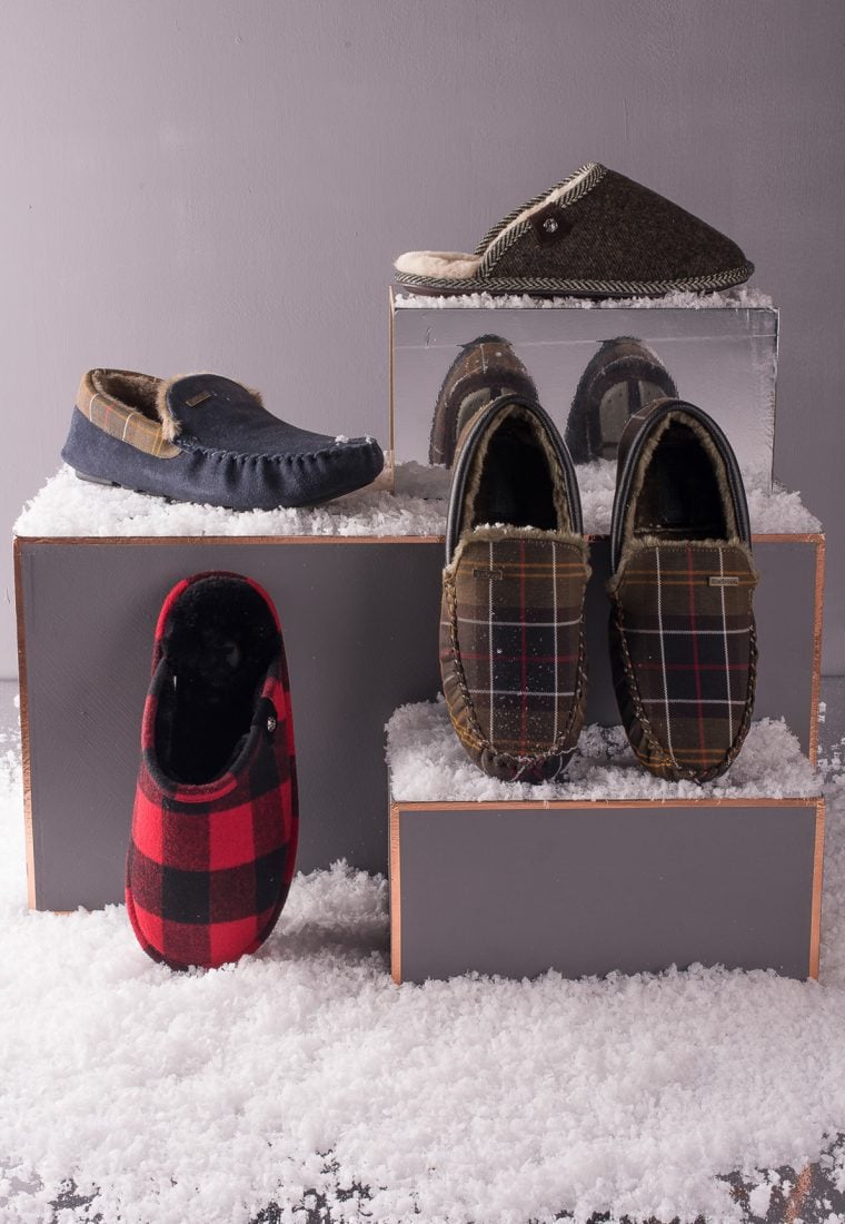 Our Men’s Christmas slipper range – you’ll never leave the house again!
