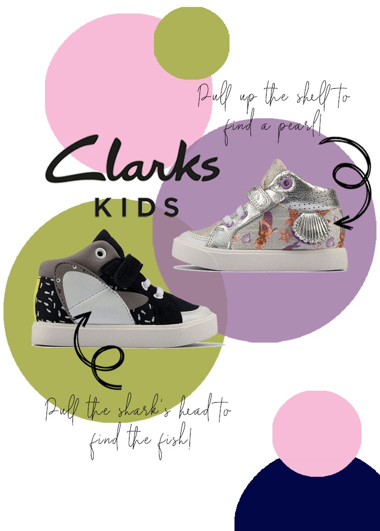 Clarks City Pop Toddler Hi Tops